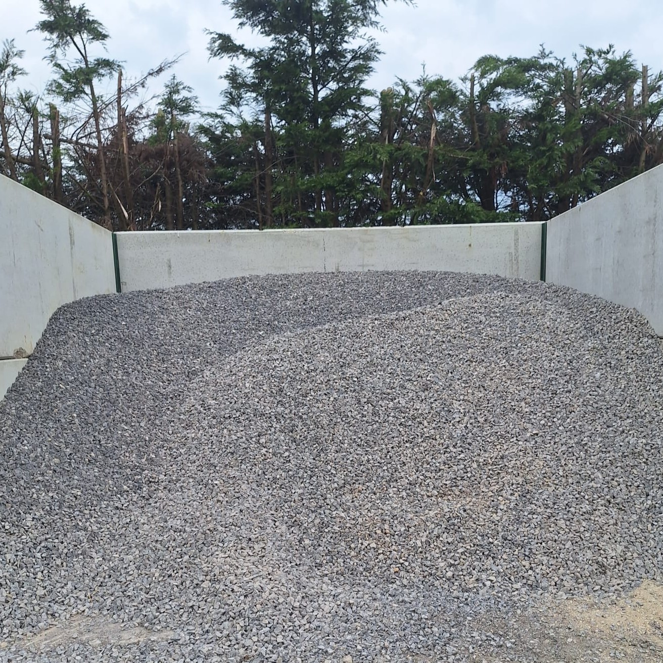 20mm single sized limestone